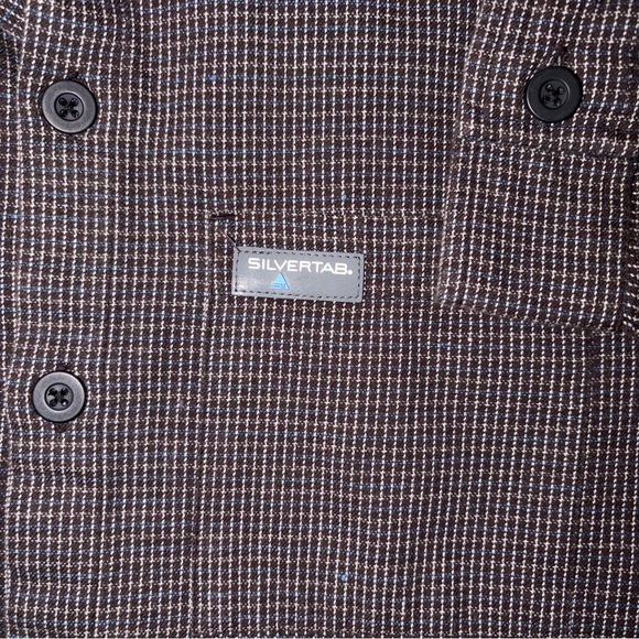 Vintage Levi’s Silvertab Long Sleeve Button Down Shirt Large LVC Y2K - Picture 7 of 13